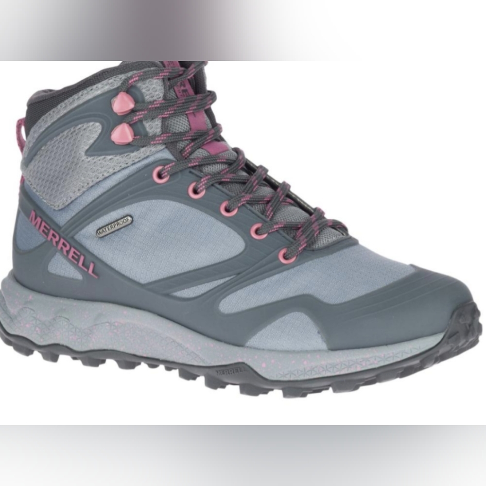 Merrell Women's Hiking Boots Altalight Mid Waterproof Monument SZ 10